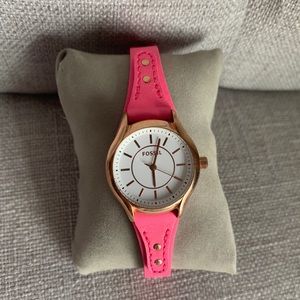 Fossil Pink Watch!⌚️💕